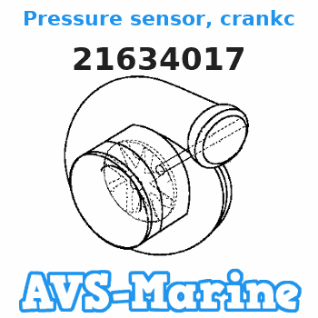 21634017 Pressure sensor, crankcase pressure Volvo Penta 