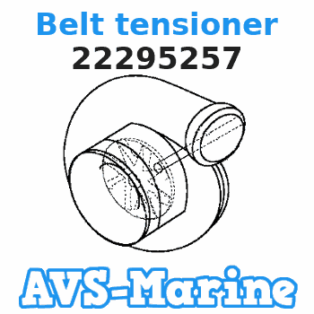 22295257 Belt tensioner Volvo Penta 