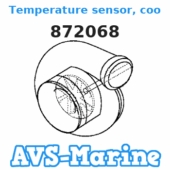 Mercruiser 97257A1 OMC 980613 Volvo 385387 Water Temperature Sensor 3/8" 18NPT 